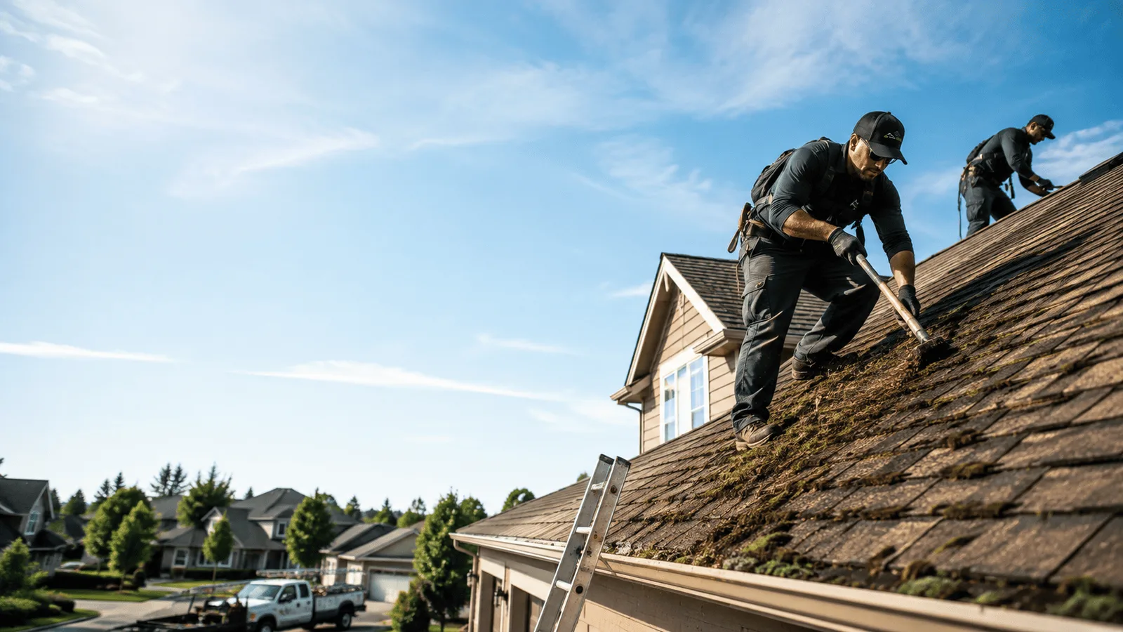 Roof Moss Removal in Bixby, OK near me